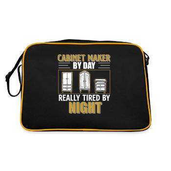Really Tired By Night Armoires Artisans - Sac Retro - noir/or - Dos