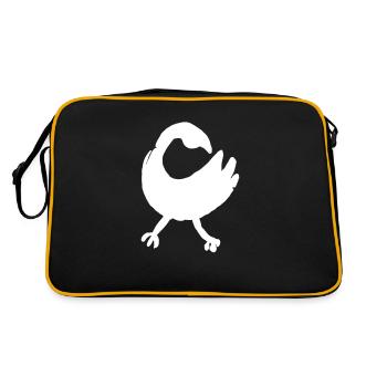 Egypte Ancien Symbole Sagesse - Sac Retro - noir/or - Dos