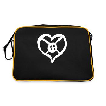 Egypte Ancien Symbole de l’Espoir - Sac Retro - noir/or - Dos
