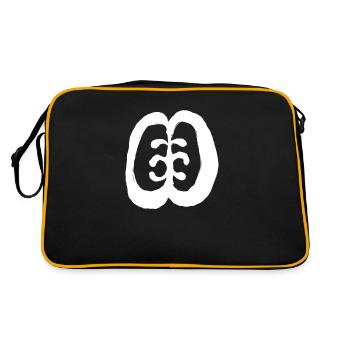 Egypte Ancien Symbole Amitié - Sac Retro - noir/or - Dos