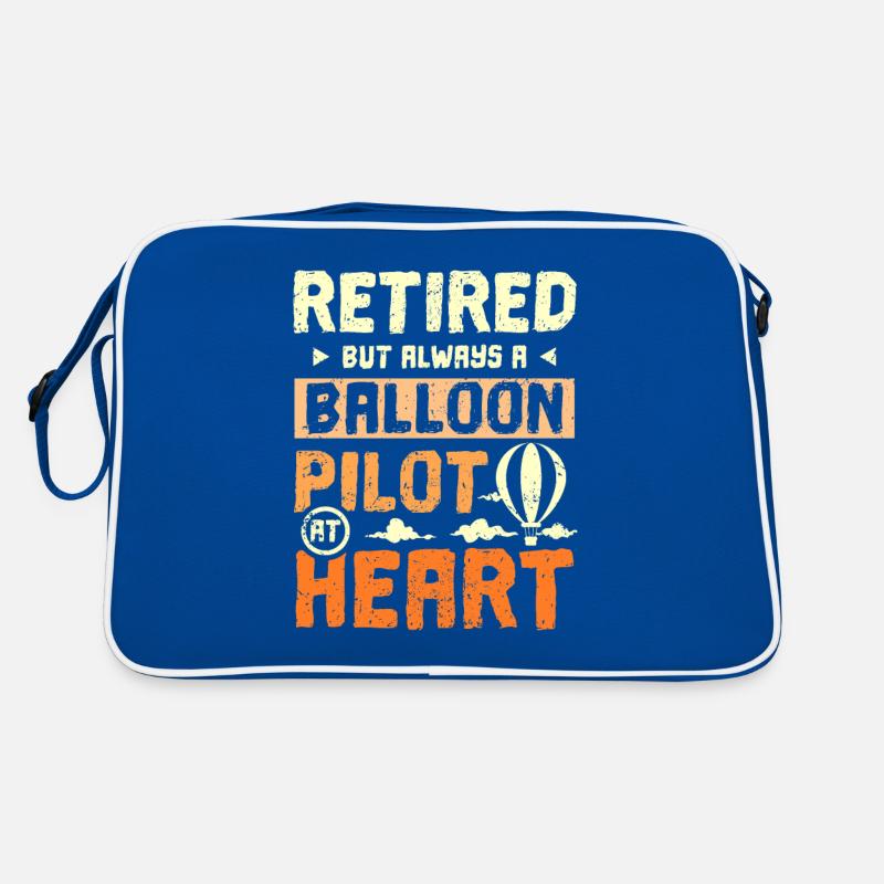Retirede but always a balloon pilot at heart Retro Tasche