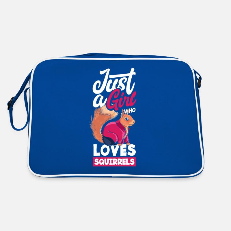 Eichhörnchen Retro Tasche