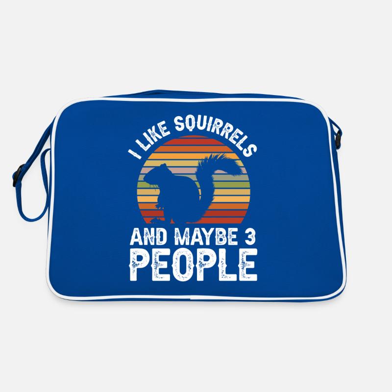 Eichhörnchen Retro Tasche