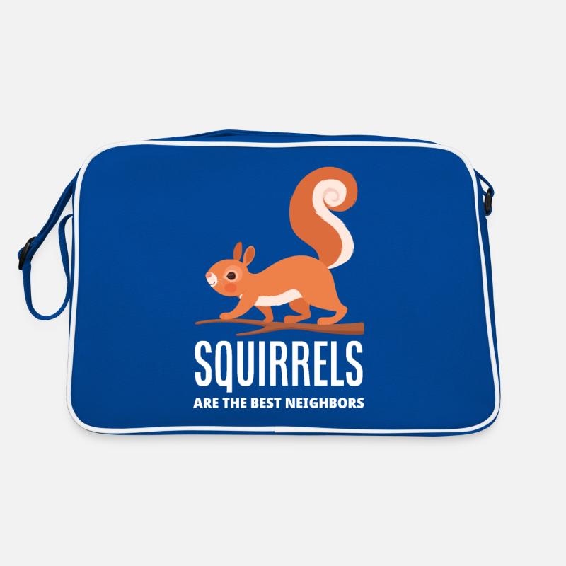Eichhörnchen Retro Tasche