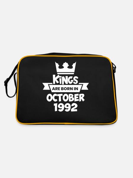 October 1992 - 30th birthday gift. Legend. - Retro Bag - black/gold - Back