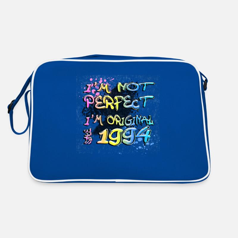 I´m not perfect, I´m original since 1994 Graffiti Retro Tasche