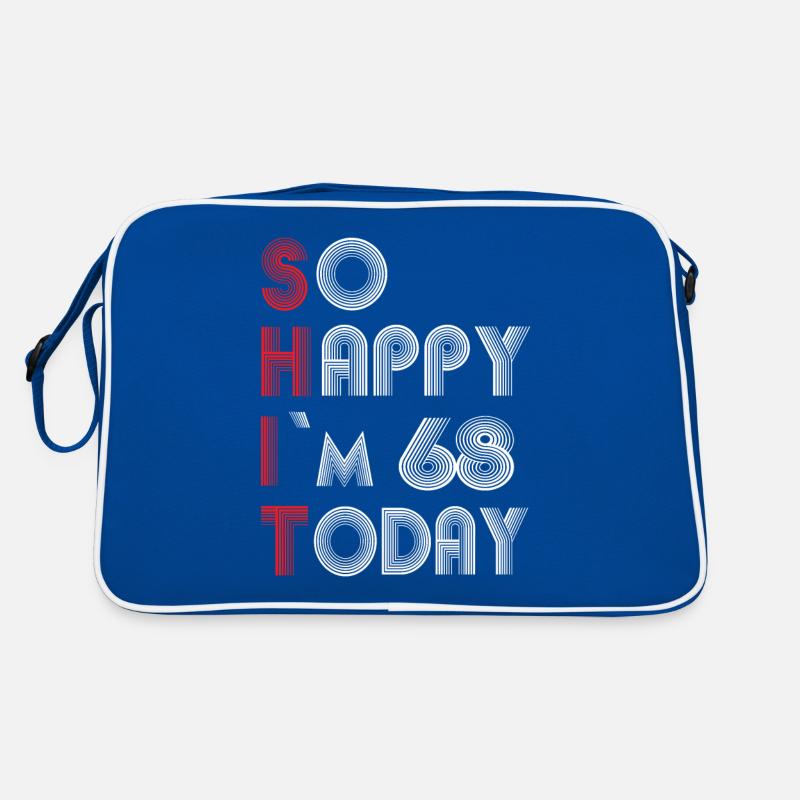 68 birthday Retro Bag