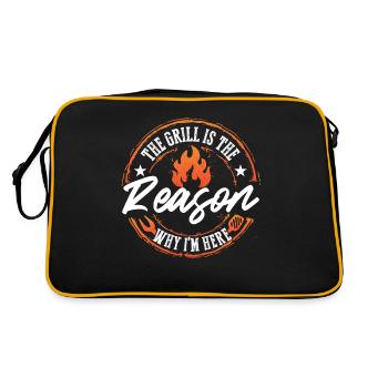 Grill Smokehouse BBQ Grill Barbecue Barbecue - Retro Bag - black/gold - Back