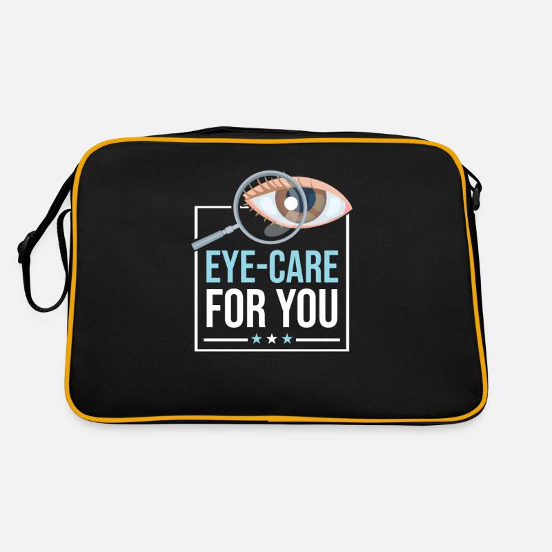 Optometry Ophthalmologist Retro Bag