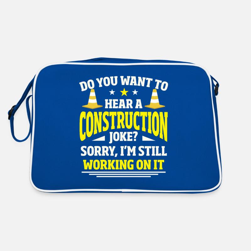 Carpentry Carpenter Worker Retro Bag