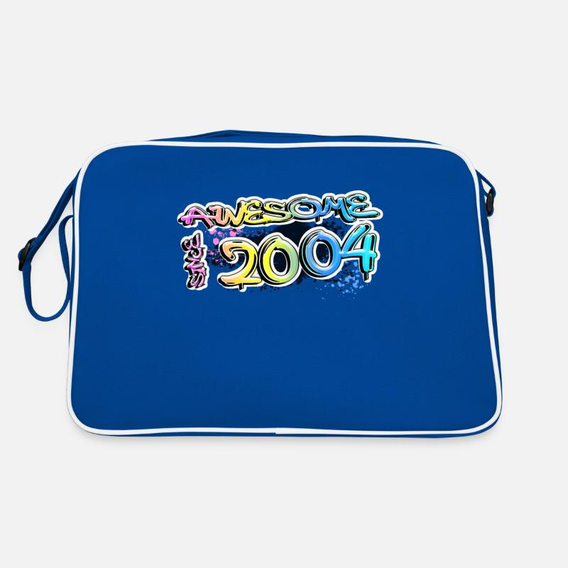 Génial depuis 2004 Graffiti Motif Sac Retro