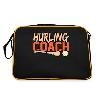 Hurling trainer - Retro Bag - black/gold - Back