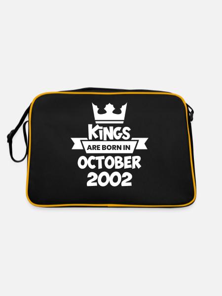 October 2002 - 20th birthday gift. Legend. - Retro Bag - black/gold - Back
