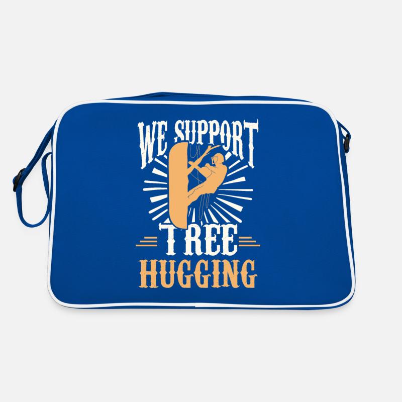 Baumpfleger Waldholzfäller Retro Tasche