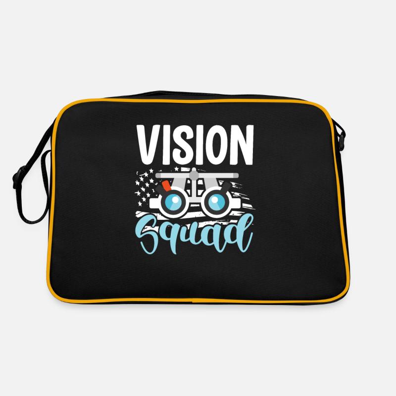 Optometry Eye Care Ophthalmology Ophthalmologist Retro Bag