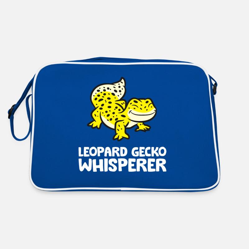 Leopard Gecko Whisperer Reptile Lover Leopard Retro Bag