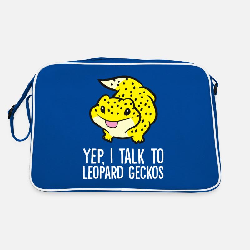Propriétaire de gecko léopard Reptile Yep Je parle à Sac Retro