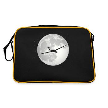 Full Moon - Glider - - Retro Bag - black/gold - Back