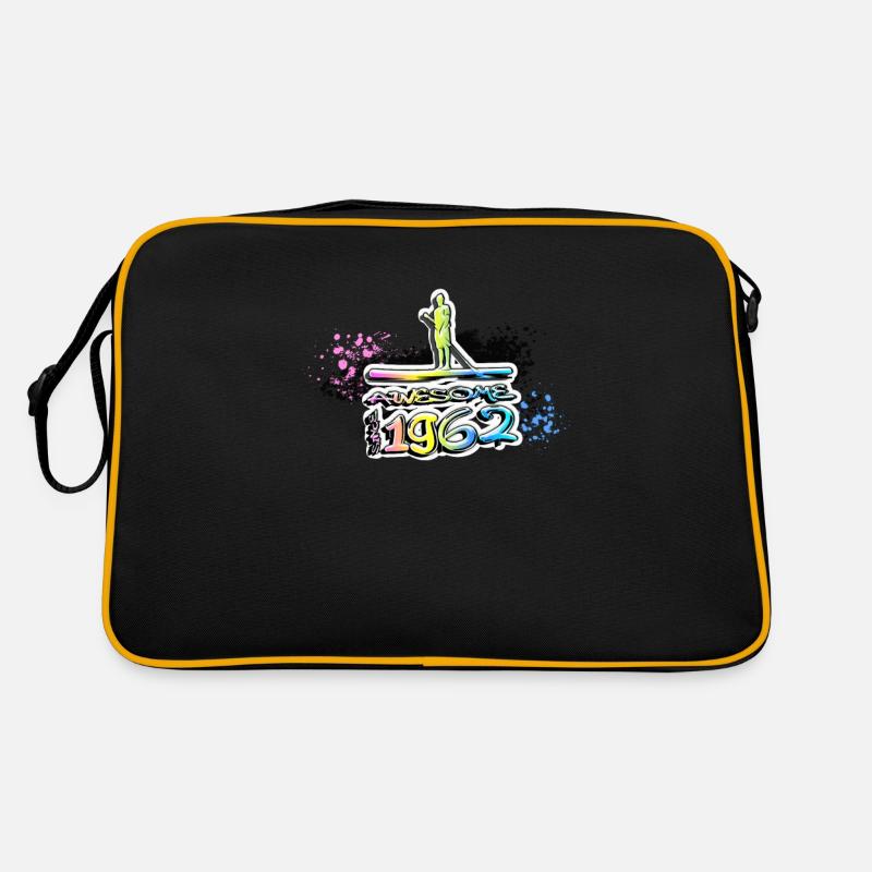 Awesome since 1962, SUP, Paddleboard, Graffiti, Retro Tasche
