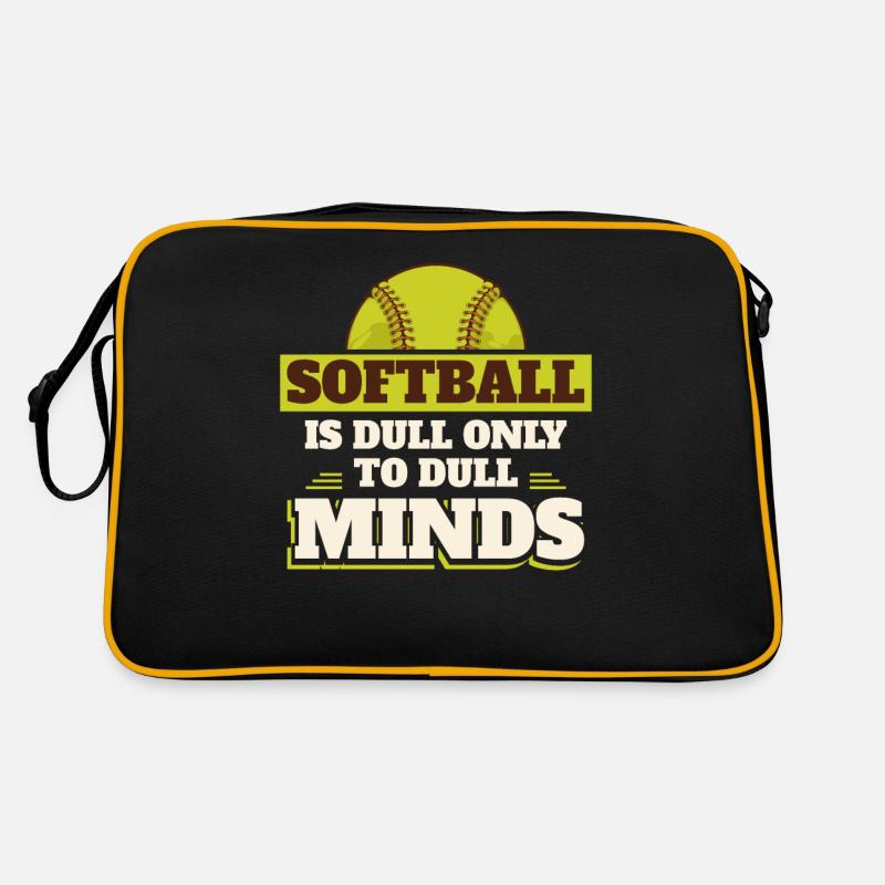 Softball Fänger Sport Retro Tasche