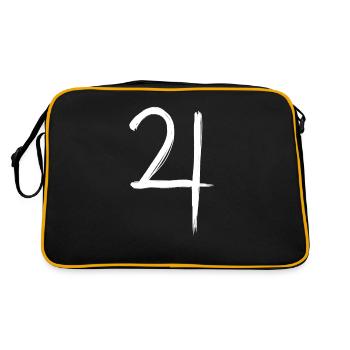 Jupiter Astrology Symbol - Retro Bag - black/gold - Back