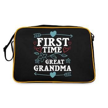 Arrière-grand-mère Grand-mère Arrière-grands-parents Grand-mère - Sac Retro - noir/or - Dos