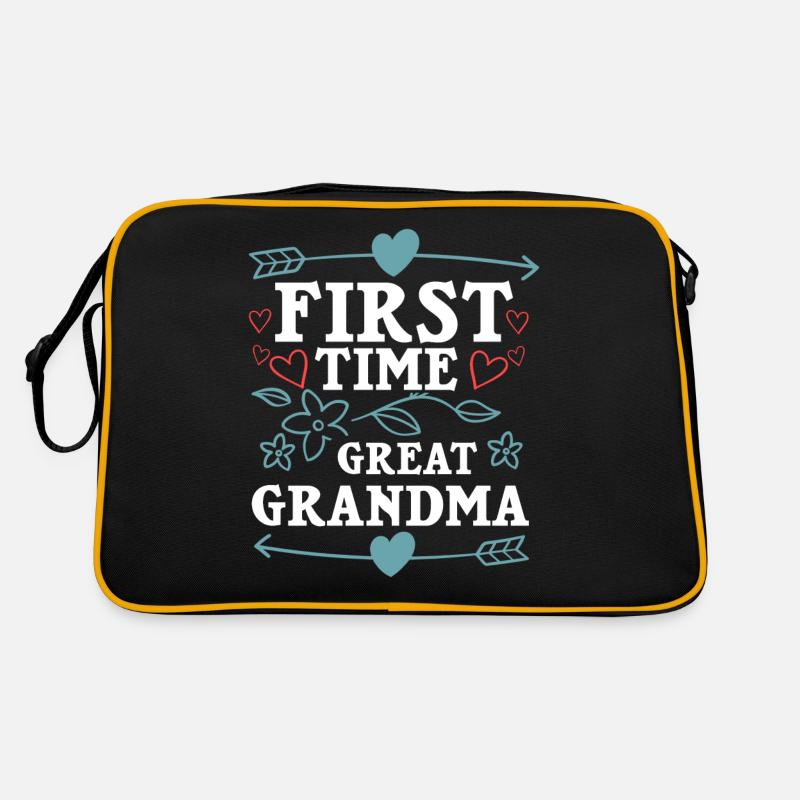 Urgroßmutter Oma Uroma Urgroßeltern Großmutter Retro Tasche