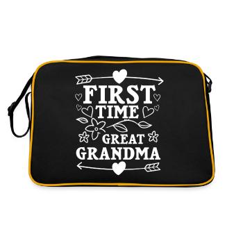Arrière-grand-mère Grand-mère Arrière-grands-parents Grand-mère - Sac Retro - noir/or - Dos