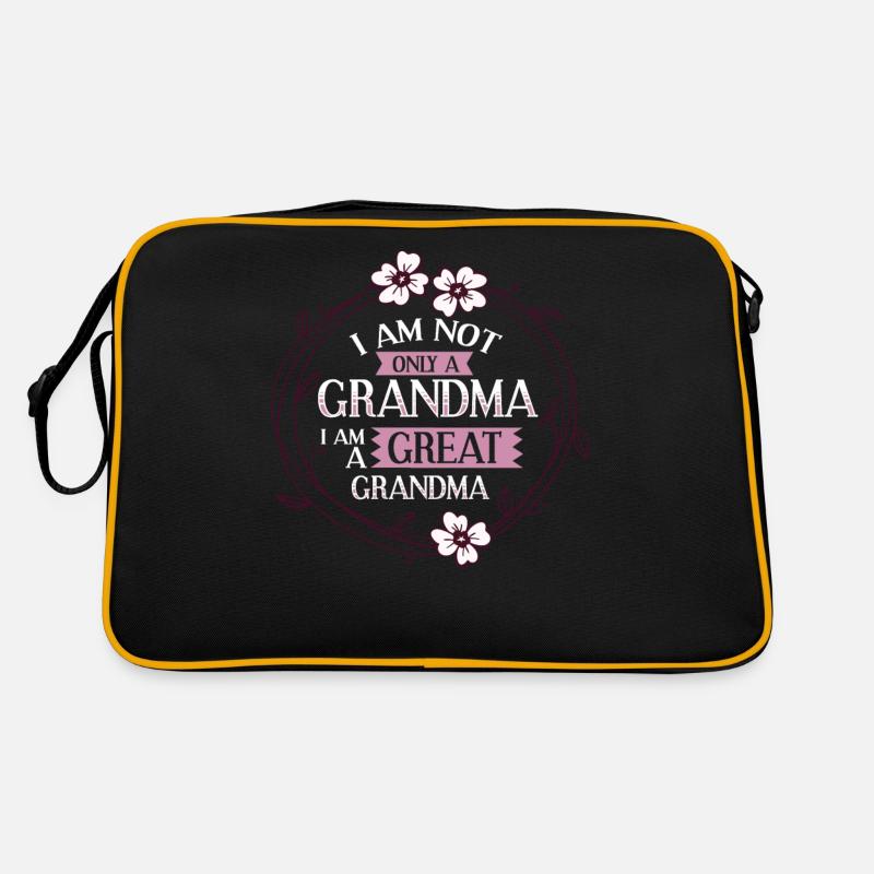 Urgroßmutter Oma Uroma Urgroßeltern Großmutter Retro Tasche