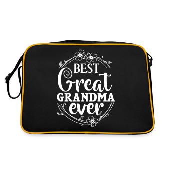 Arrière-grand-mère Grand-mère Arrière-grands-parents Grand-mère - Sac Retro - noir/or - Dos