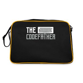 Développeur de programmation logicielle - Sac Retro - noir/or - Dos