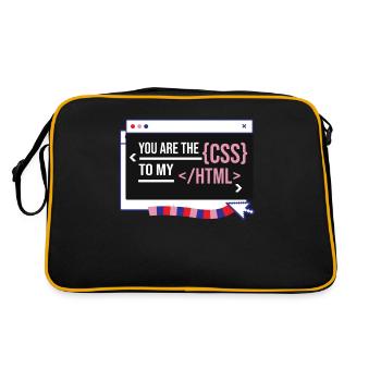 Software Developer Engineer - Retro Bag - black/gold - Back