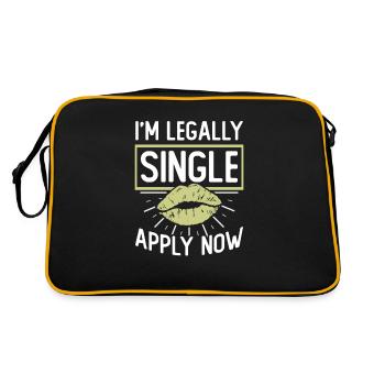 Récemment divorcé Ex mari Ex femme - Sac Retro - noir/or - Dos