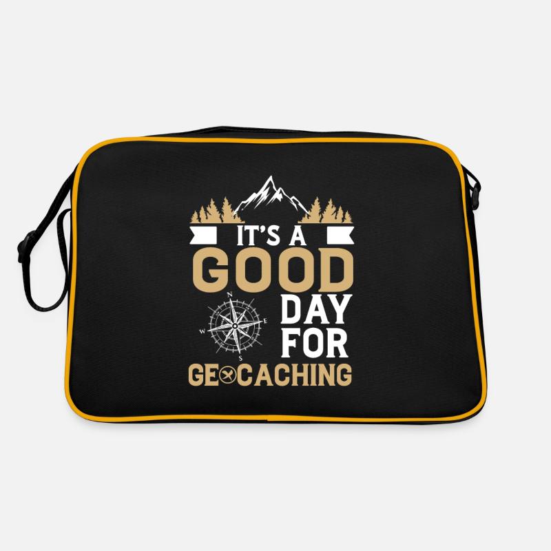 It's A Good Day Funny Geocaching Expert Humor For Retro Bag