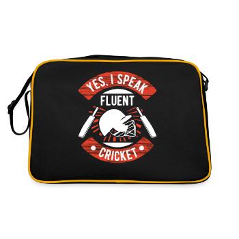 Sports d’équipe de cricket - Sac Retro - noir/or - Dos