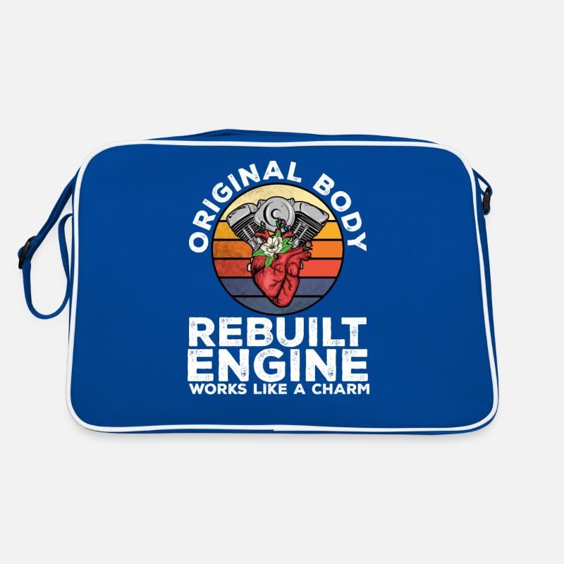 Herz Operation Geschenk Retro Tasche
