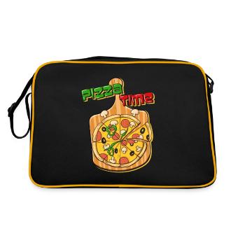 Pizza Maker Pizza Maker Pizza Love - Retro Bag - black/gold - Back