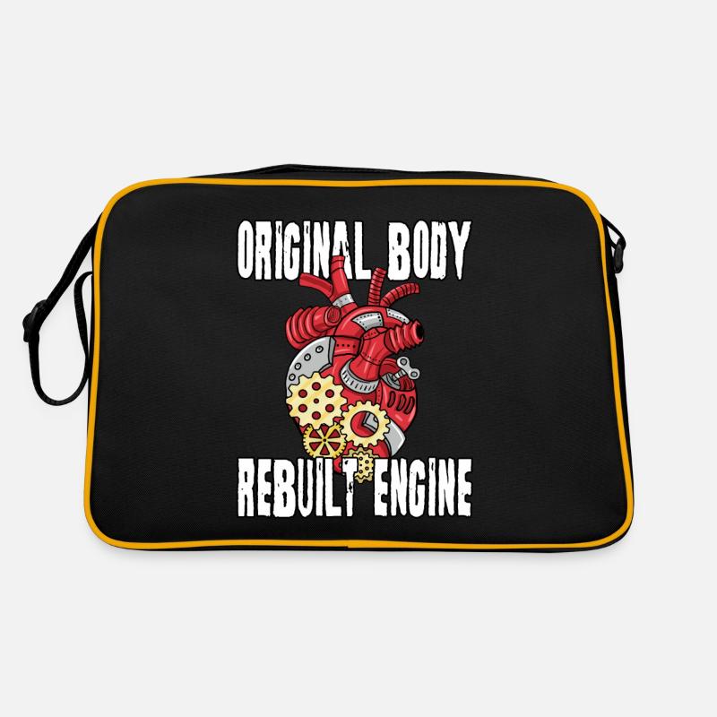 Heart Surgery Gift Retro Bag