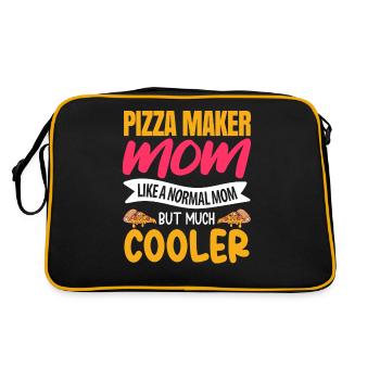 Pizza Maker Pizza Maker Pizza Love - Retro Bag - black/gold - Back