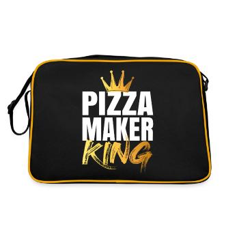 Pizza Maker Pizza Maker Pizza Love - Retro Bag - black/gold - Back