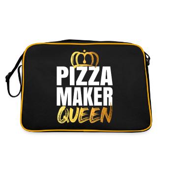 Pizza Maker Pizza Maker Pizza Love - Retro Bag - black/gold - Back