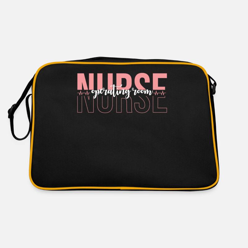 OP-Schwester Operation Krankenschwester Retro Tasche