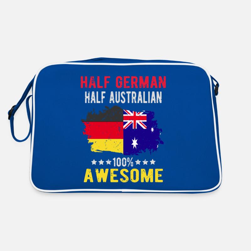 Half German Half Australian Retro Bag