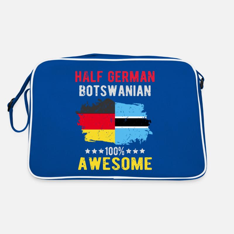 Moitié allemand moitié Batswana Sac Retro
