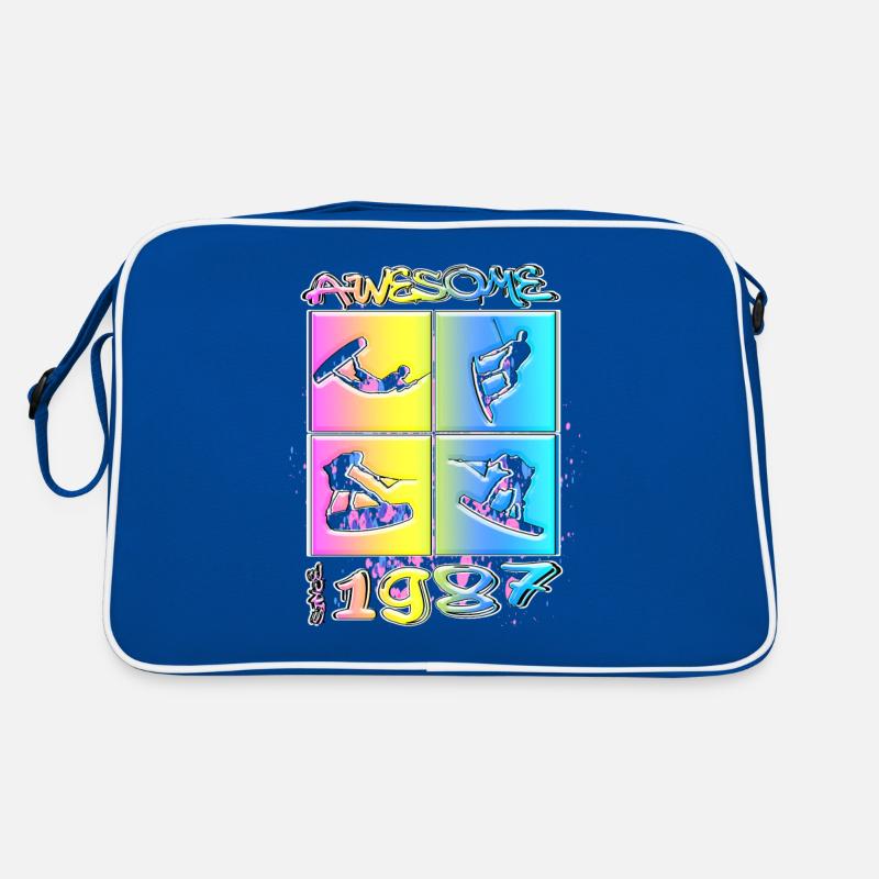 Awesome since 1987. Wakeboard Lifestyle Retro Tasche