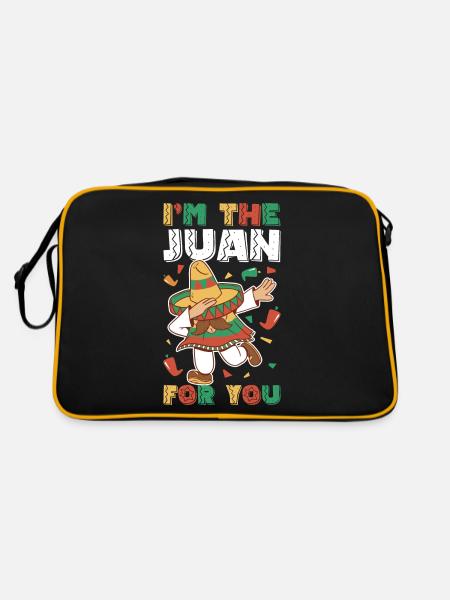 Cadeau Juan For You du Mois du patrimoine hispanique - Sac Retro - noir/or - Dos