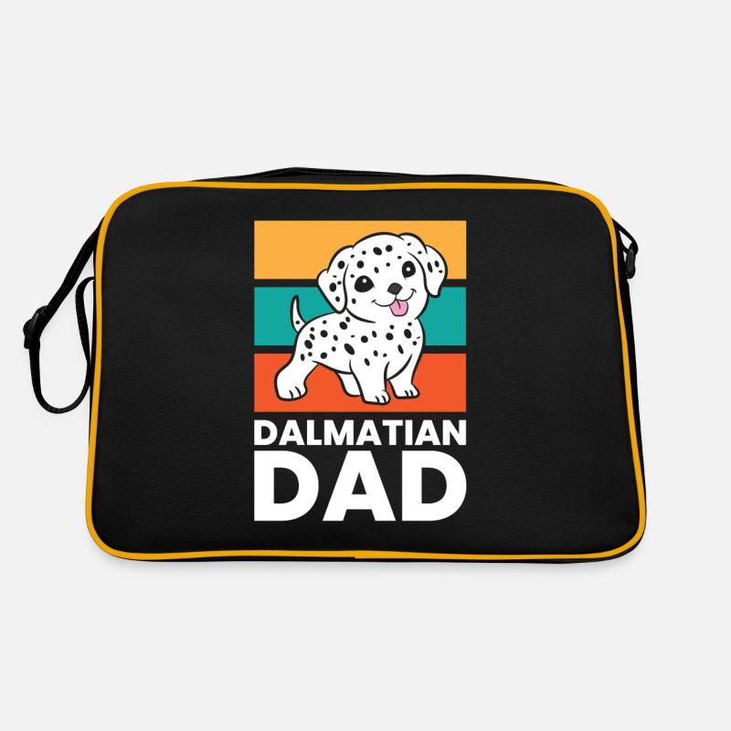 Chien dalmate Papa Dalmatien Papa Sac Retro