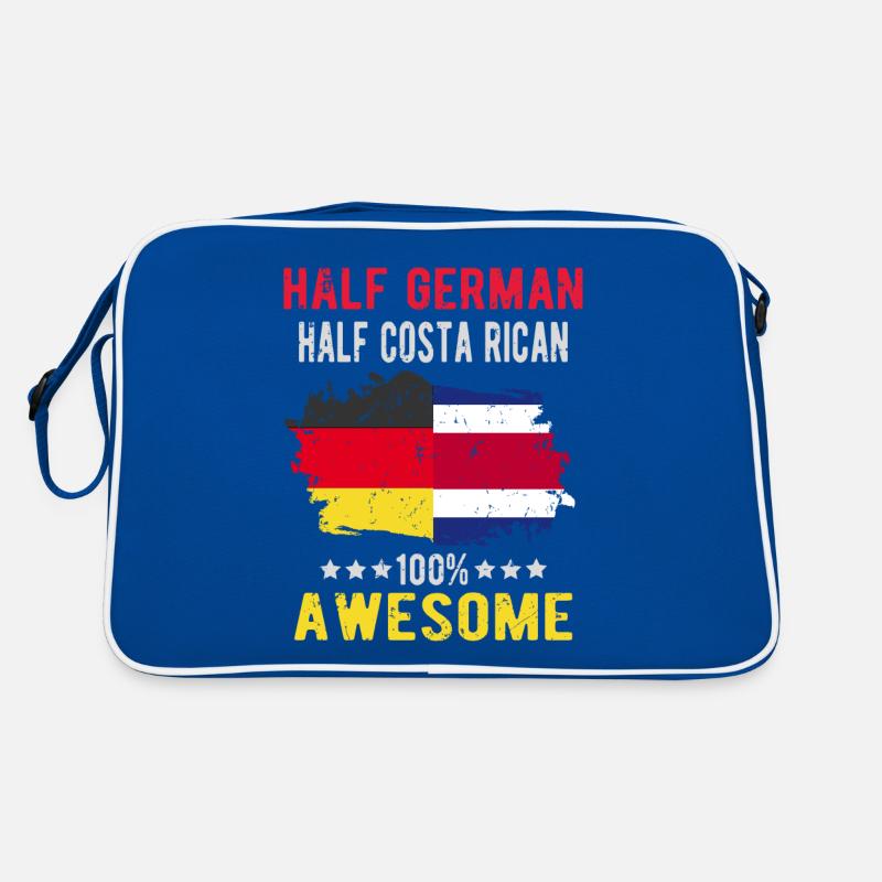 Moitié Allemand Moitié Costariciens Sac Retro