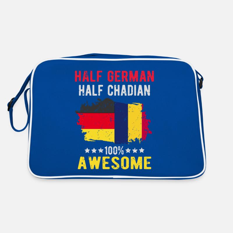 Halb Deutsch Halb Tschader Retro Tasche