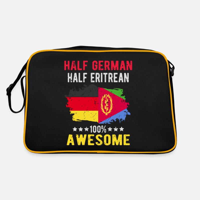 Half German Half Eritrean Retro Bag
